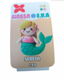 MASSA EVA POTE C/4 CORES 28G SEREIA - Distribuidora 12 de Outubro