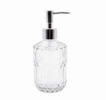 DISPENSER LIQUIDO VIDRO CLEAR 400ML - Distribuidora 12 de Outubro
