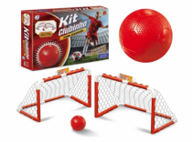 KIT CLUBINHO VERMELHO / BRANCO - 2 TRAVES - Distribuidora 12 de Outubro