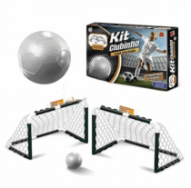 KIT CLUBINHO PRETO / BRANCO - 2 TRAVES - Distribuidora 12 de Outubro
