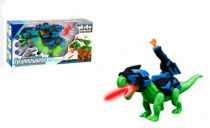 DINO ROBO COM SOM LUZ E DARDOS - Distribuidora 12 de Outubro