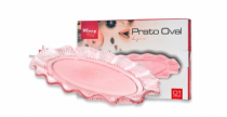 PRATO LINX ROSE OVAL VD 25,4X16,6CM - Distribuidora 12 de Outubro