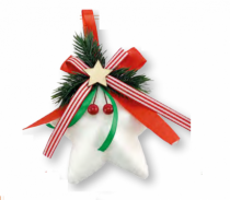 ENFEITE ESTRELA NIVEUS - Distribuidora 12 de Outubro