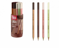 LAPIS GRAF TRIS HOLIC MOCHA HEX PT 48UN - Distribuidora 12 de Outubro