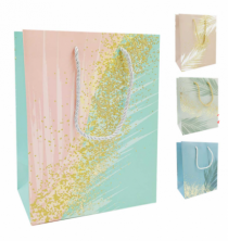 SACOLA 42X30X12CM SORTIDA PAPEL - Distribuidora 12 de Outubro