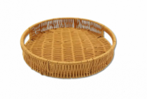 BANDEJA TRAMADA 26X4,5CM PLASTICO SORTIDO - Distribuidora 12 de Outubro