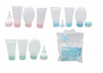 KIT DE FRASCOS PARA VIAGEM COM 6 PECAS - Distribuidora 12 de Outubro