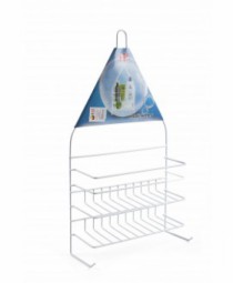 SUPORTE DE METAL PARA SHAMPOO 25X46CM - Distribuidora 12 de Outubro