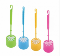 ESCOVA SANITARIA DE PLASTICO COLORIDA 10X35CM - Distribuidora 12 de Outubro