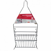 SUPORTE DE METAL PARA SHAMPOO 46X24,5 CM - Distribuidora 12 de Outubro