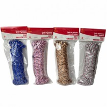 CORDA DE POLIESTER 4MM X 10 M - Distribuidora 12 de Outubro