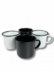 CANECA ESMALTADA 150ML - Distribuidora 12 de Outubro