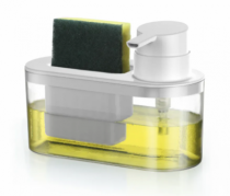 DISPENSER DETERG E BUCHA OFF WHITE - Distribuidora 12 de Outubro