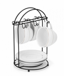 SUPORTE PARA XICARA DE CAFE BLACK - Distribuidora 12 de Outubro