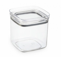 POTE HERMETICO 1,4 LTS QUADRADO C/TAMPA - Distribuidora 12 de Outubro