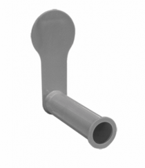 PORTA PAPEL HIGIENICO DE PAREDE CINZA COM SUP - Distribuidora 12 de Outubro