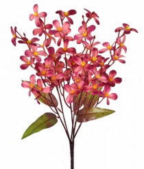 BQ MINI LIRIO X6 CETIM OUTONADO ROSA - Distribuidora 12 de Outubro