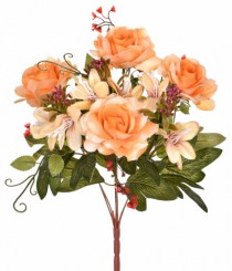 BQ ROSA CETIM X7 MISTO SALMAO - Distribuidora 12 de Outubro