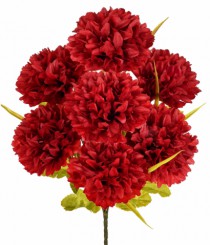 BQ CRISANTEMO GIG X7 VERMELHO OUTONO - Distribuidora 12 de Outubro