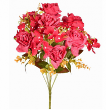 BQ MISTO ROSA E COMPLEMENTOS X10 VERMELHO - Distribuidora 12 de Outubro