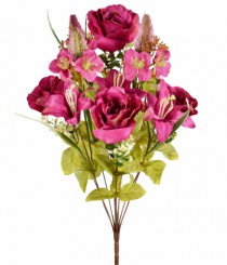 BQ MISTO ROSA E LIRIO X10 BURGUNDY - Distribuidora 12 de Outubro