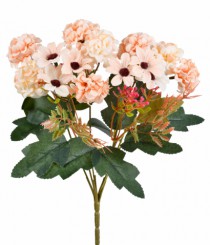 BQ MISTO CRISANTEMO E MARGARIDA X5 SALMAO - Distribuidora 12 de Outubro