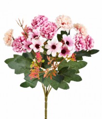 BQ MISTO CRISANTEMO E MARGARIDA X5 MALVA - Distribuidora 12 de Outubro