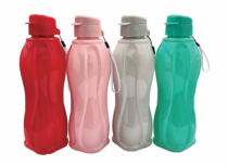 GARRAFA SQUEEZE 600ML - Distribuidora 12 de Outubro