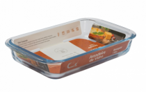 ASSADEIRA DE VIDRO RETANGULAR 1L - Distribuidora 12 de Outubro