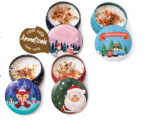 VELA CASTICAL LATA XMAS - Distribuidora 12 de Outubro