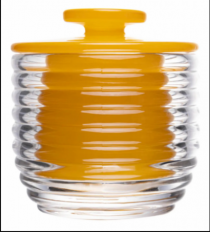 MANTEIGUEIRA FRANCESA DE VIDRO COLMEIA AMAREL - Distribuidora 12 de Outubro