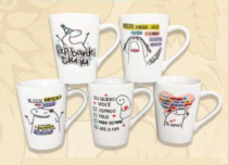 CANECA COPO 220ML MEME BENTO - Distribuidora 12 de Outubro