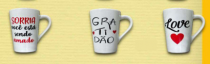 CANECA COPO 220ML GRATIDAO - Distribuidora 12 de Outubro