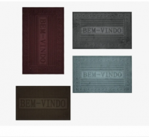 TAPETE BEM VINDO 37X57CM - Distribuidora 12 de Outubro