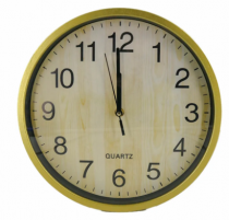 RELOGIO PAREDE REDONDO 30CM - Distribuidora 12 de Outubro