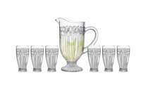 JOGO DE JARRA MADRI 1,15L C/ 6 COPOS 300ML - Distribuidora 12 de Outubro