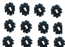 ELASTICO DE CABELO PCT C/ 12 PCS - Distribuidora 12 de Outubro