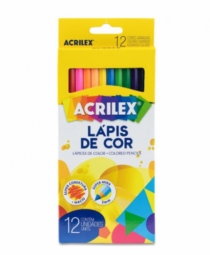LAPIS DE COR C/12 PCT C/ 6 - Distribuidora 12 de Outubro
