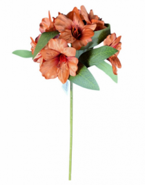 HASTE DE ASTROMELIA 46CM TELHA - Distribuidora 12 de Outubro