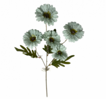 HASTE DE GERBERA 50CM AZUL - Distribuidora 12 de Outubro