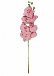 HASTE DE ORQUIDEA DE TECIDO 72CM ROSE - Distribuidora 12 de Outubro