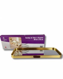 BANDEJA DE VIDRO E PLASTICO 30X16 CM - Distribuidora 12 de Outubro
