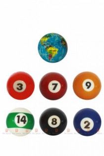 BOLA MASSAGEADORA DE ESPUMA 6,3CM - Distribuidora 12 de Outubro