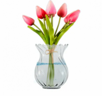 VASO MARGARIDA PEQUENO RIGADO 19 X 14 - Distribuidora 12 de Outubro