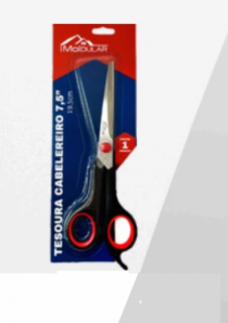 TESOURA CABELEREIRO 7.5 19CM - Distribuidora 12 de Outubro