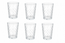 CJTO COPO EM VIDRO 200ML 6PCS - Distribuidora 12 de Outubro