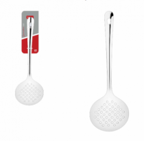 ESCUMADEIRA SLIM INOX 32CM - Distribuidora 12 de Outubro