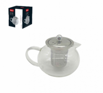 CHALEIRA BOROSSILICATO COM FILTRO ACO INOXIDA - Distribuidora 12 de Outubro