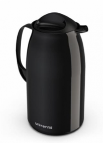 GARRAFA TERMICA DE MESA VENEZA 600ML PRETA - Distribuidora 12 de Outubro