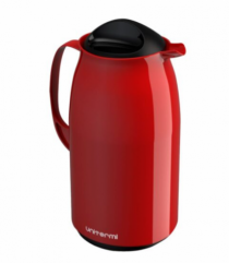 GARRAFA TERMICA DE MESA VENEZA 600ML VERMELHA - Distribuidora 12 de Outubro
